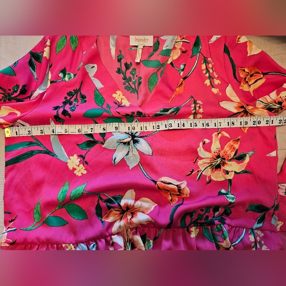 Laundry by Shelli Segal top sz L - Picture 5 of 6